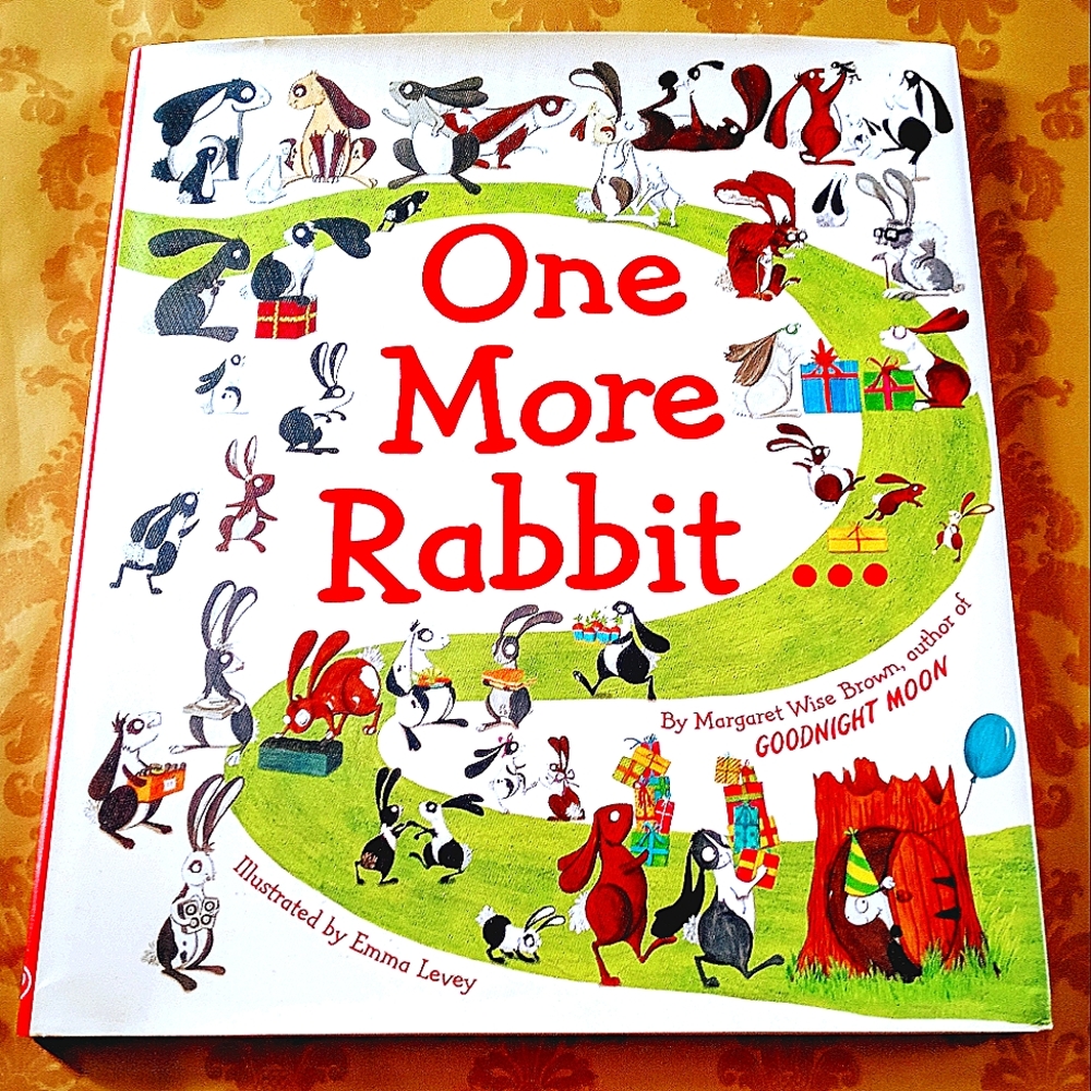 ONE MORE RABBIT ~ MARGARET WISE BROWN ~ EMMA LEVEY ~ VERY FINE BOOK ~ HCDJ NEW